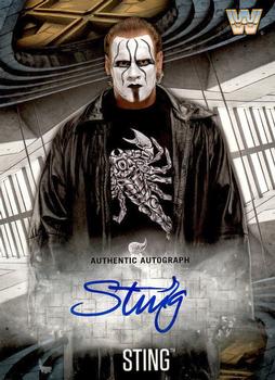 2017 Topps WWE Road To Wrestlemania - Autographs #NNO Sting Front