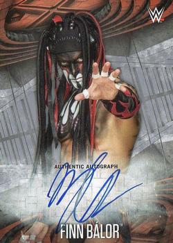 2017 Topps WWE Road To Wrestlemania - Autographs Silver #NNO Finn Bálor Front
