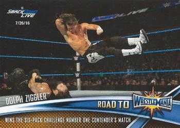 2017 Topps WWE Road To Wrestlemania - Road to Wrestlemania 33 #RTW-4 Dolph Ziggler Front