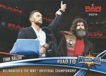 2017 Topps WWE Road To Wrestlemania - Road to Wrestlemania 33 #RTW-13 Finn Bálor Front