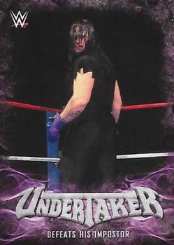 2017 Topps WWE Road To Wrestlemania - Undertaker Tribute #7 Undertaker Front