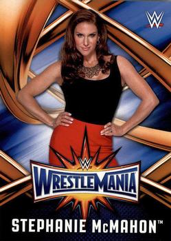 2017 Topps WWE Road To Wrestlemania - WrestleMania 33 Roster #WMR-2 Stephanie McMahon Front