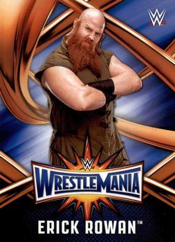 2017 Topps WWE Road To Wrestlemania - WrestleMania 33 Roster #WMR-7 Erick Rowan Front