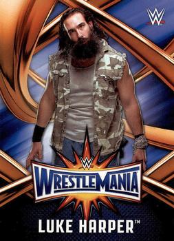 2017 Topps WWE Road To Wrestlemania - WrestleMania 33 Roster #WMR-9 Luke Harper Front