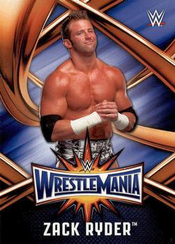 2017 Topps WWE Road To Wrestlemania - WrestleMania 33 Roster #WMR-24 Zack Ryder Front