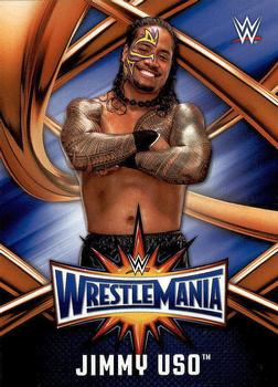 2017 Topps WWE Road To Wrestlemania - WrestleMania 33 Roster #WMR-37 Jimmy Uso Front