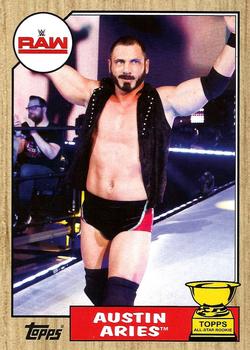 2017 Topps WWE Heritage #11 Austin Aries Front
