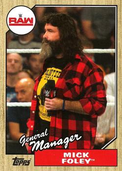 2017 Topps WWE Heritage #29 Mick Foley Front