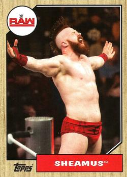 2017 Topps WWE Heritage #36 Sheamus Front