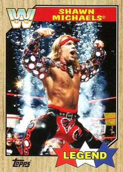 2017 Topps WWE Heritage #94 Shawn Michaels Front