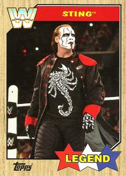 2017 Topps WWE Heritage #96 Sting Front