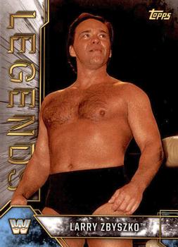 2017 Topps Legends of WWE #57 Larry Zbyszko Front