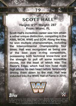 2017 Topps Legends of WWE #79 Scott Hall Back