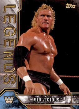 2017 Topps Legends of WWE #82 Sid Vicious Front