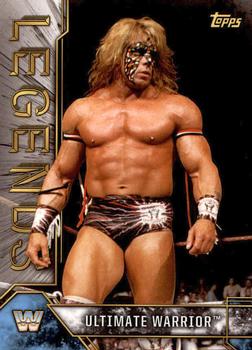 2017 Topps Legends of WWE #94 Ultimate Warrior Front