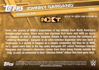 2017 Topps WWE - Bronze #75 Johnny Gargano Back