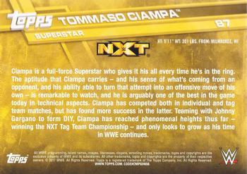 2017 Topps WWE - Bronze #87 Tommaso Ciampa Back