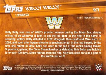 2017 Topps WWE - Bronze #97 Kelly Kelly Back