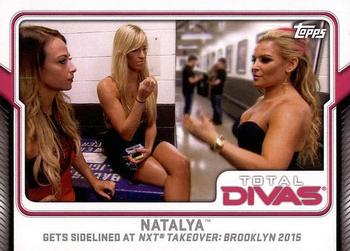 2017 Topps WWE Wrestling Total Divas #10 Natalya
