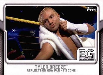 2017 Topps WWE - Breaking Ground #3 Tyler Breeze Front