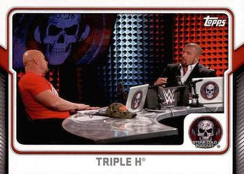 2017 Topps WWE - Stone Cold Podcast #1 Triple H Front