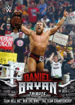2017 Topps WWE - Daniel Bryan Tribute Part 2 #15 Team Hell No Win the WWE Tag Team Championship Front