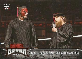 2017 Topps WWE - Daniel Bryan Tribute Part 2 #16 Team Hell No Graduate from Anger Management Front