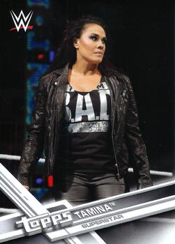 2017 Topps WWE - Roster Updates #R-1 Tamina Front