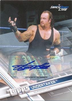 2017 Topps WWE - Autographs Silver #58 Undertaker Front
