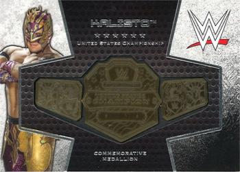2017 Topps WWE - Commemorative Championship Belt Relics #NNO Kalisto Front