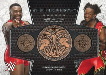 2017 Topps WWE - Commemorative Championship Belt Relics #NNO The New Day Front