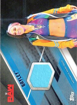 2017 Topps WWE - Shirt Relics Blue #NNO Bayley Front