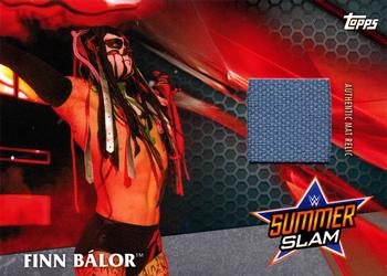2017 Topps WWE - SummerSlam 2016 Mat Relics Silver #NNO Finn Balor Front