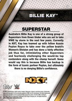 2017 Topps WWE NXT #8 Billie Kay Back