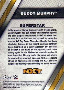 2017 Topps WWE NXT #10 Buddy Murphy Back