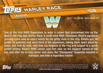 2017 Topps WWE Then Now Forever  #108 Harley Race Back