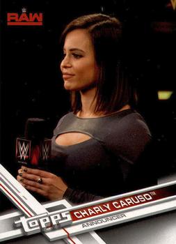 2017 Topps WWE Then Now Forever  #114 Charly Caruso Front