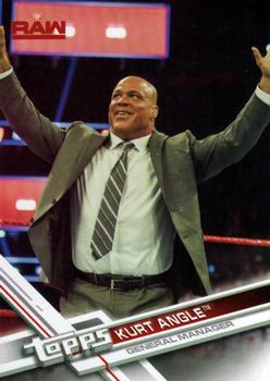 2017 Topps WWE Then Now Forever  #126 Kurt Angle Front
