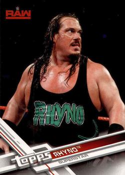 2017 Topps WWE Then Now Forever  #132 Rhyno Front