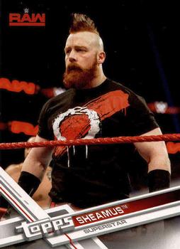 2017 Topps WWE Then Now Forever  #136 Sheamus Front