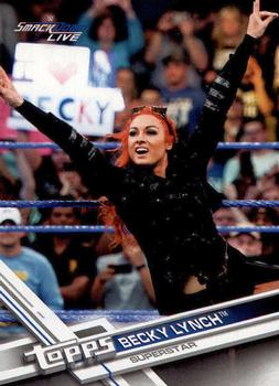 2017 Topps WWE Then Now Forever  #140 Becky Lynch Front