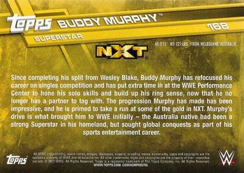 2017 Topps WWE Then Now Forever  #168 Buddy Murphy Back