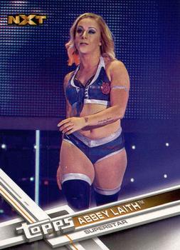 2017 Topps WWE Then Now Forever  #173 Abbey Laith Front
