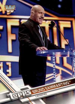 2017 Topps WWE Then Now Forever  #185 Bruno Sammartino Front