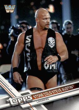 2017 Topps WWE Then Now Forever  #197 Stone Cold Steve Austin Front