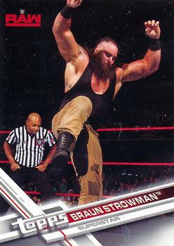 2017 Topps WWE Then Now Forever  #111 Braun Strowman Front