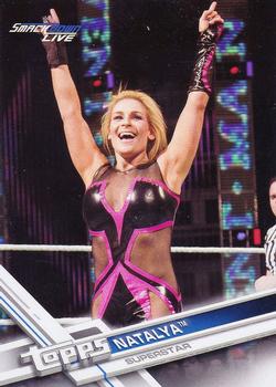 2017 Topps WWE Then Now Forever  #155 Natalya Front