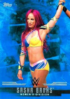 2017 Topps WWE Undisputed - Women’s Division #W-16 Sasha Banks Front