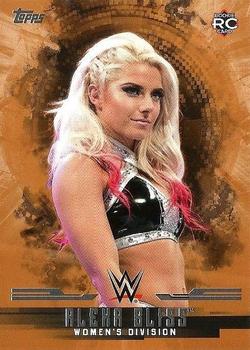 2017 Topps WWE Undisputed - Women’s Division Bronze #W-1 Alexa Bliss Front