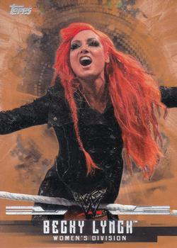 2017 Topps WWE Undisputed - Women’s Division Bronze #W-4 Becky Lynch Front
